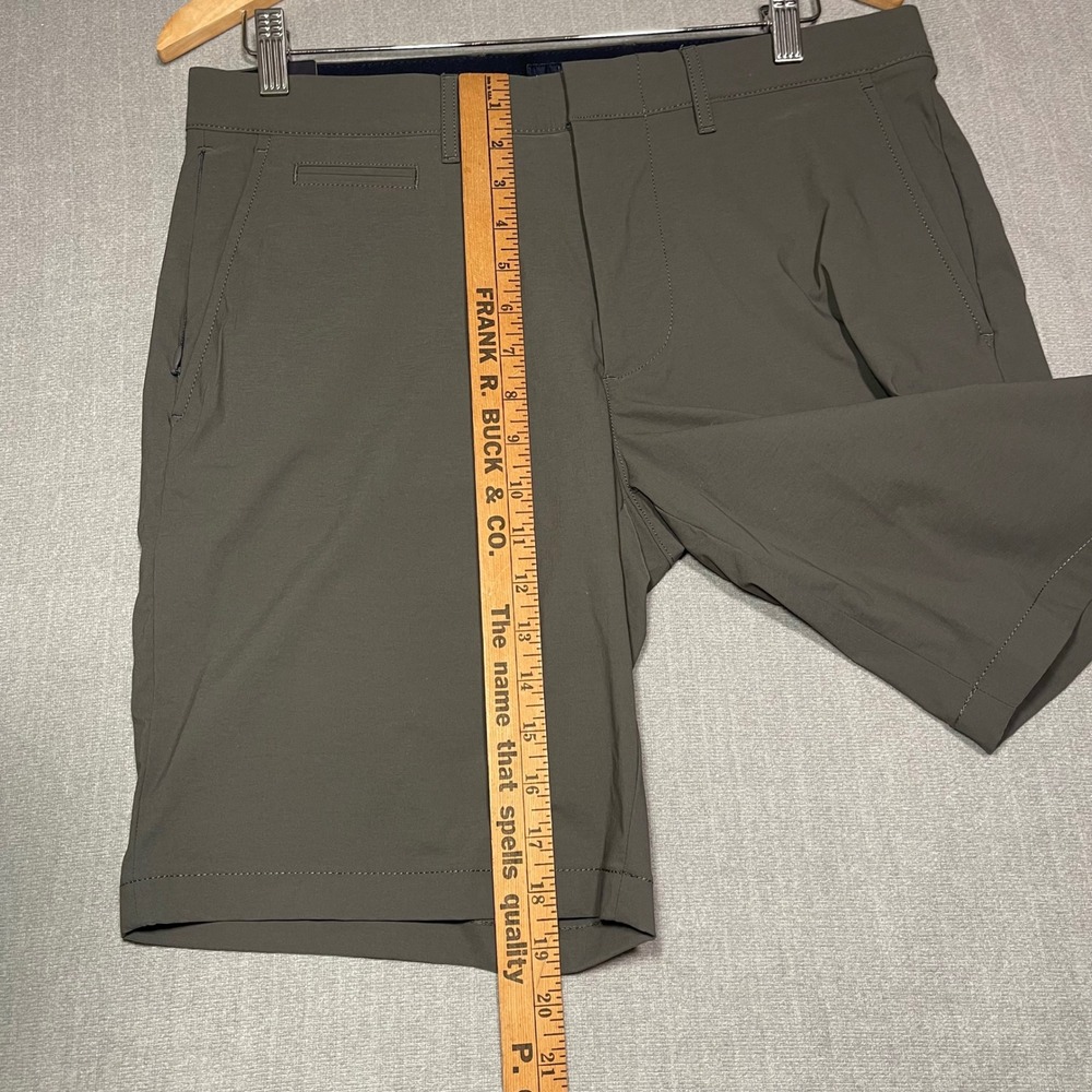 NWT J Crew Mens Performance Short 32 Gray Tech‎ Stretch Water Resistant UPF 50 - Picture 11 of 12